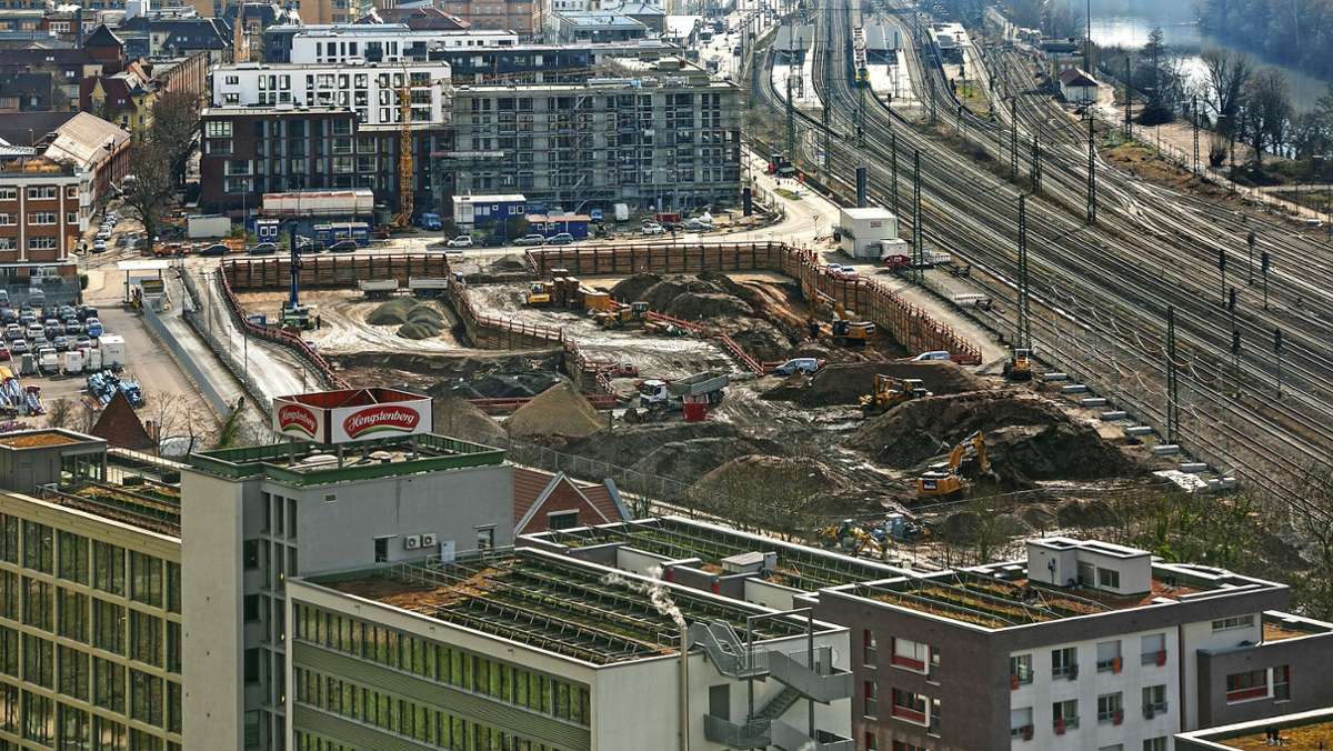  Ob Mikroappartements, Hörsäle, Sozialwohnungen oder Büros – in Esslingen wird jede Menge gebaut. Endlich auch auf dem altem ZOB. 
