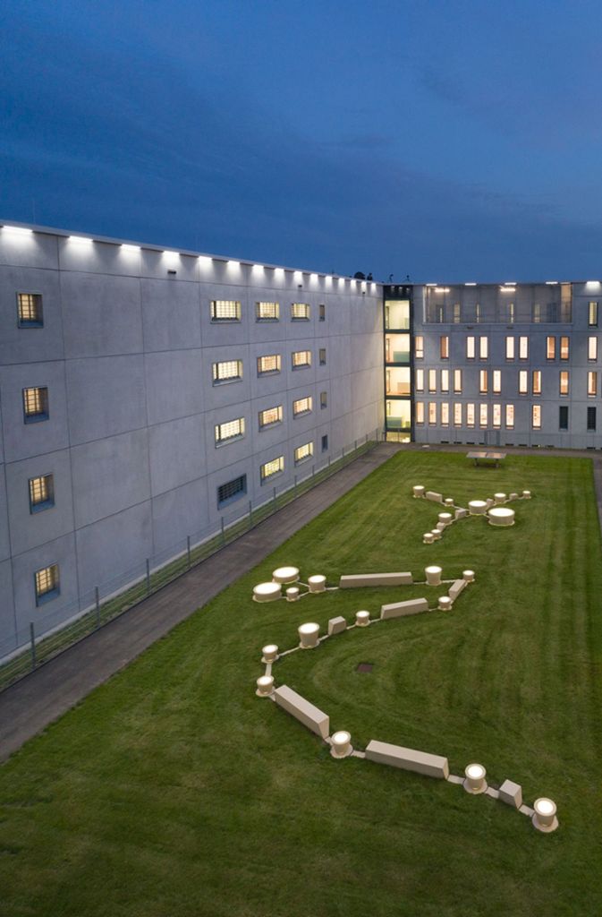 Fünf neue Unterkunftsgebäude in der Justizvollzugsanstalt Stuttgart Foto: Michael Tümmers