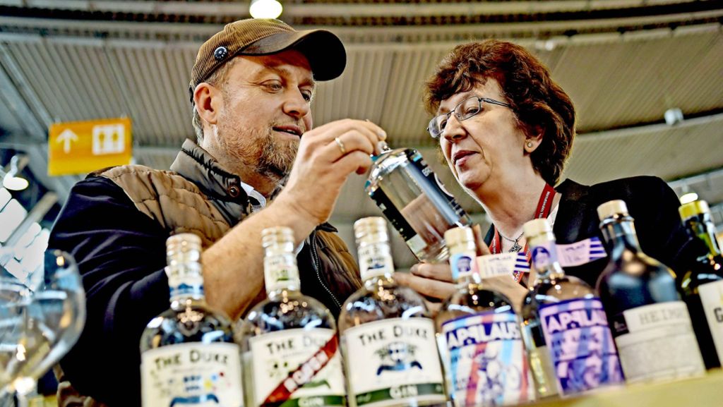 Slowfood Messe Stuttgart: Gin ist hochprozentige Natur