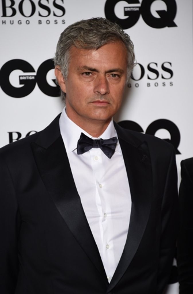 Bei der Verleihung der Awards in London durfte natürlich auch er nicht fehlen: José Mourinho, Trainer des FC Chelsea.