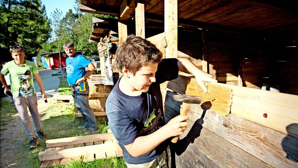 Region: Hier sind Kinder die Baumeister