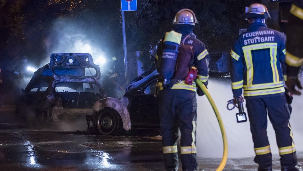 Brandstiftung in Stuttgart: Serientäter noch nicht gefasst