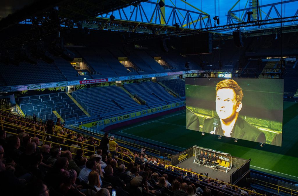 Im Signal Iduna Park wurde den 3000 Gästen die zweite Folge des Doku-Mehrteilers „Inside Borussia Dortmund“ gezeigt.