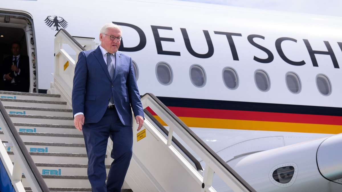 Frank-Walter Steinmeier in der Türkei: Bundespräsident reist mit Dönerspieß und Imbissbesitzer an
