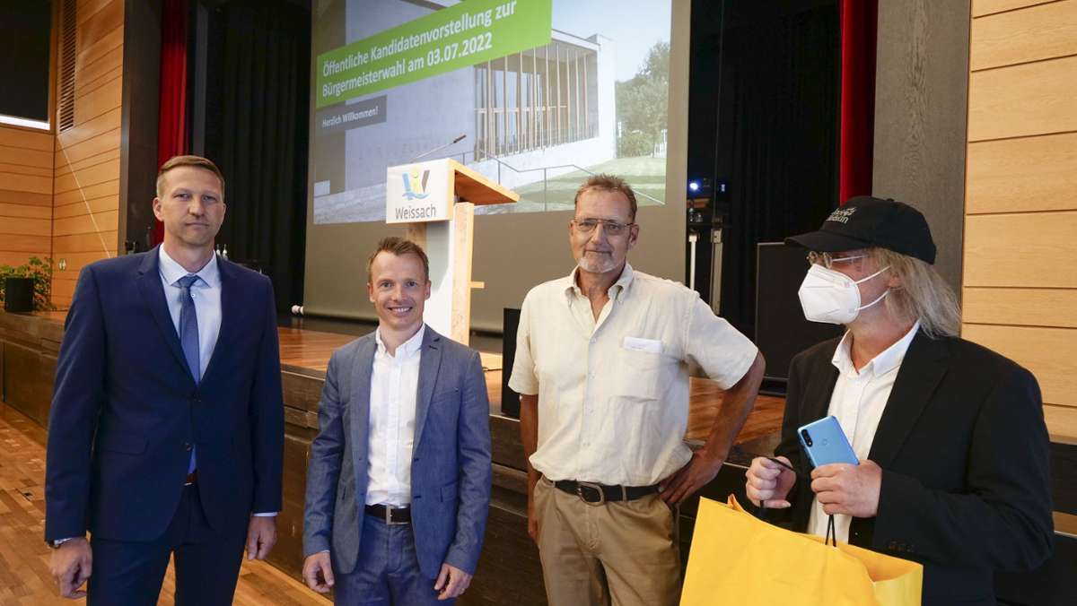 Bürgermeisterwahl in Weissach: Vier Kandidaten wollen es wissen