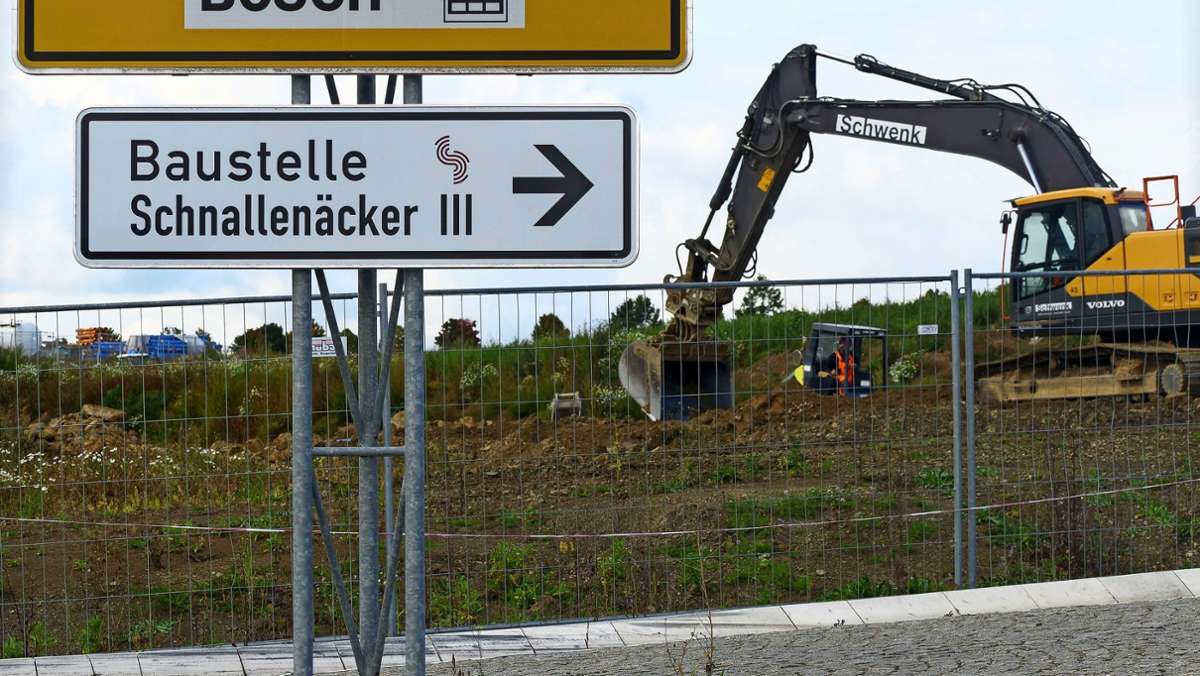 Schnallenäcker III in Renningen: Wer ein Grundstück kauft, muss auch bauen
