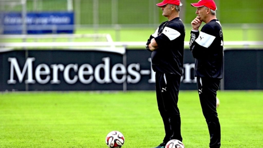 Der VfB vor dem Bayern-Spiel: Armin Veh will Gelassenheit vermitteln