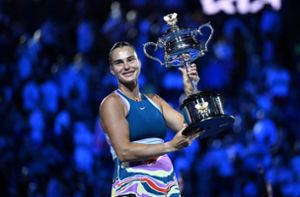 Aryna Sabalenka gewinnt ihr erstes Grand-Slam-Turnier