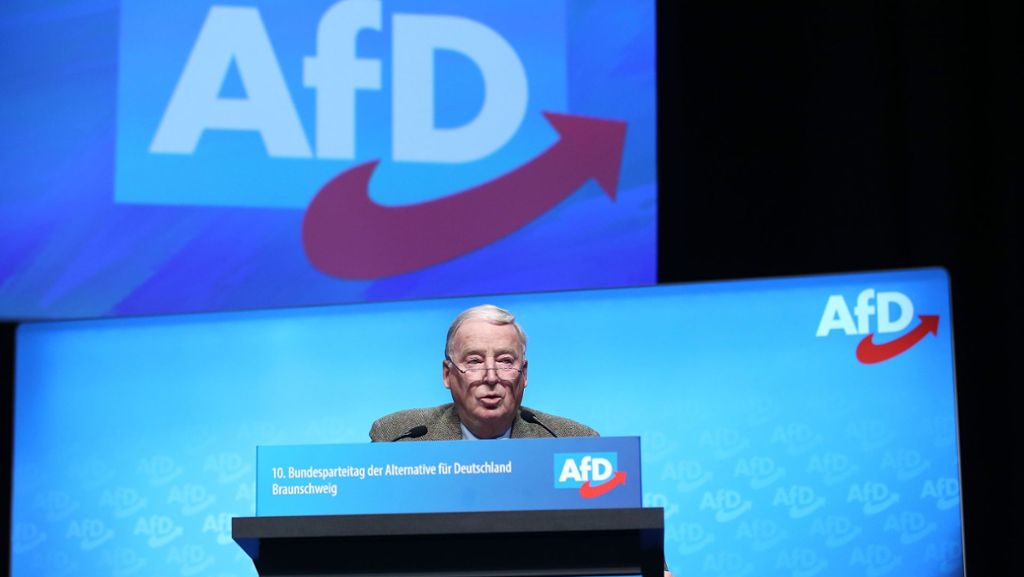 AfD-Parteitag in Braunschweig: Gauland mahnt vor Wahlen zum „solidarischen Generationswechsel“