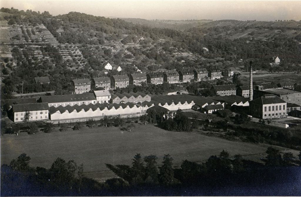Die Anlage um 1930.