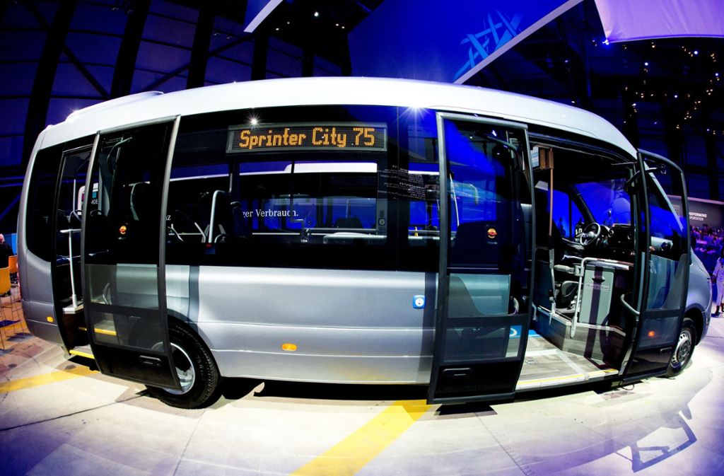 Ein Kleinbus für den Stadt- und Überlandverkehr: der neue Mercedes-Benz Sprinter City 75