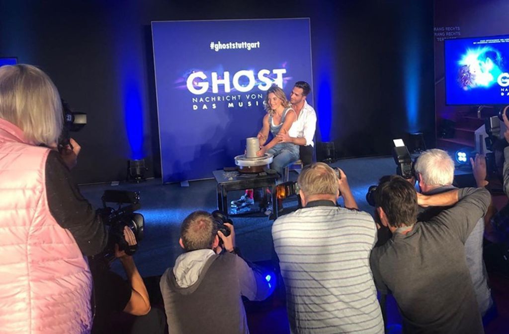 Großer Medienauftrieb für „Ghost“ in Stuttgart.