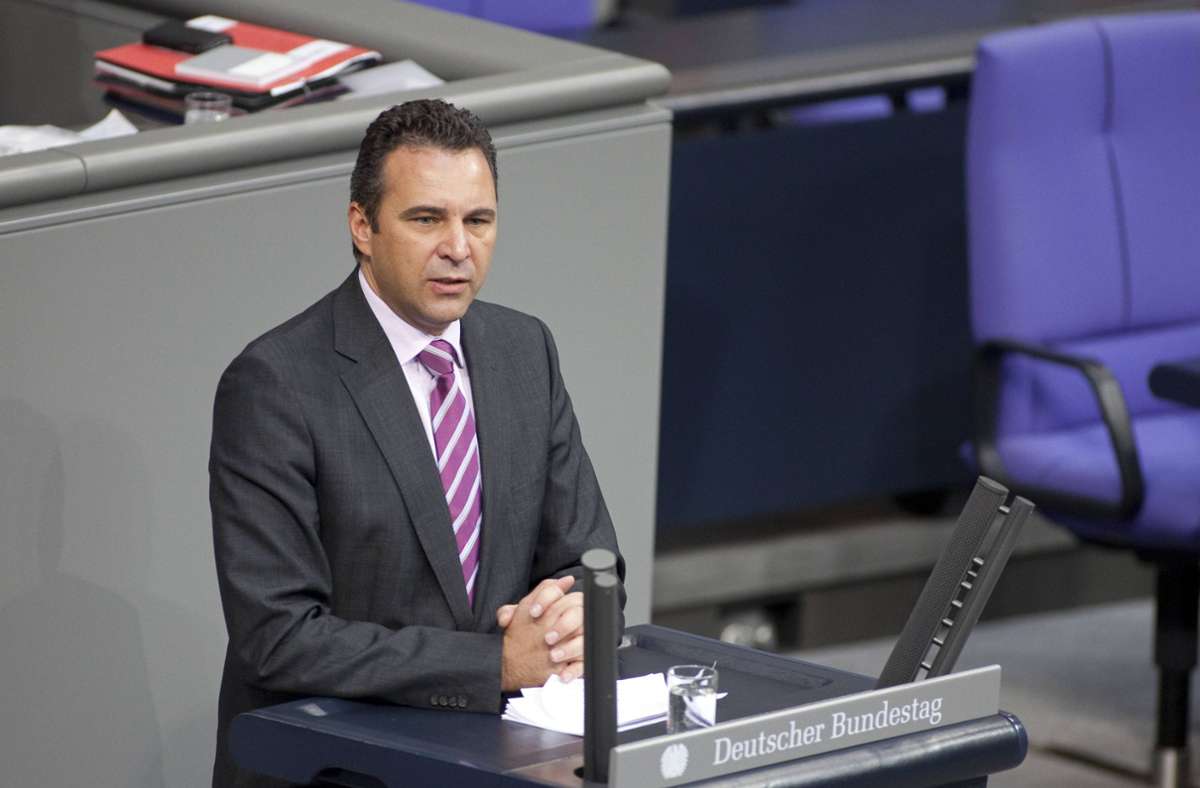 ... ohrfeigte den CDU-Bundestagsabgeordneten Joachim Pfeiffer. Im Bild ist Pfeiffer bei einer Rede im Bundestag im Jahr 2010 zu sehen.