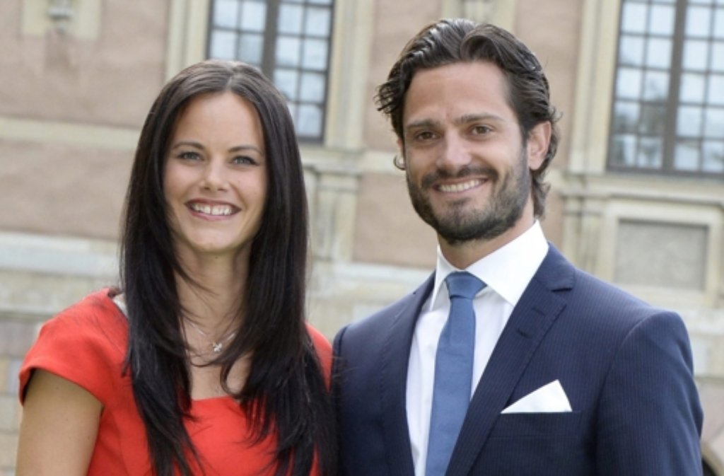 Juni 2014: Sofia Hellqvist und Prinz Carl Philip geben ihre Verlobung bekannt.