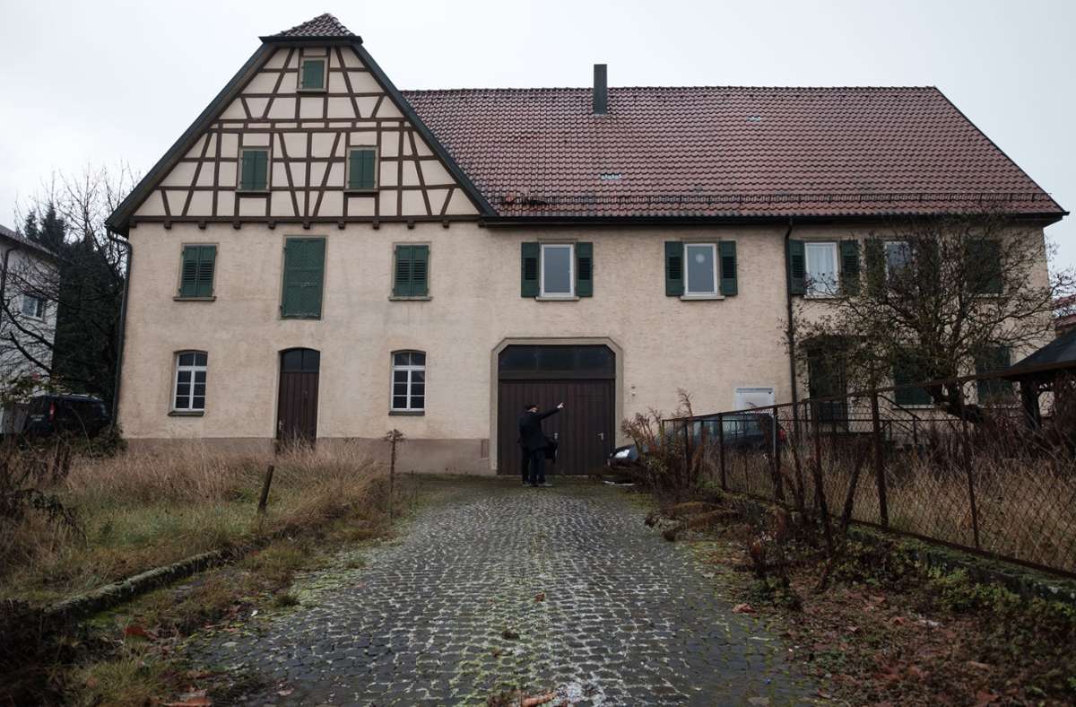 In diesem Haus in Rottenburg am Neckar ist Landesverkehrsminister Winne Hermann in Bahnhofsnähe aufgewachsen.