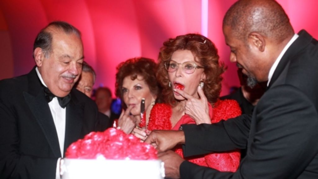 80. Geburtstag: Sophia Loren feiert mit Hollywood-Stars