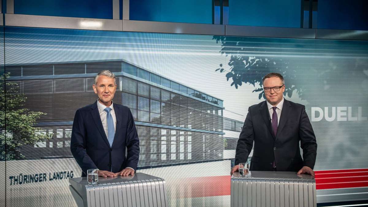 Wahlen: Höcke demaskiert? TV-Duell zwischen AfD- und CDU-Politiker