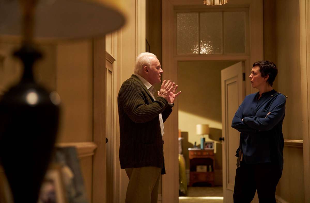 „The Father“: Anthony Hopkins und Olivia Colman
