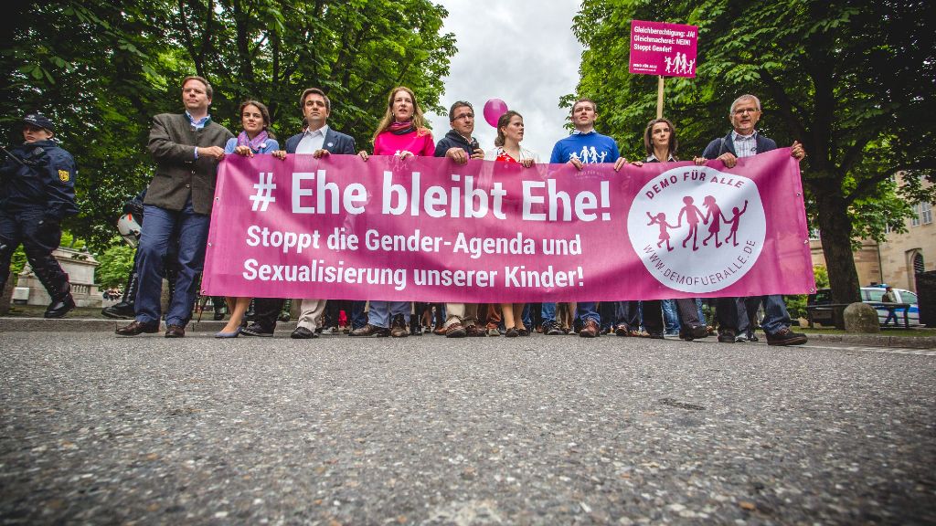 Gleichstellungs-Debatte: Grün-Rot wirft CDU Politik von gestern vor