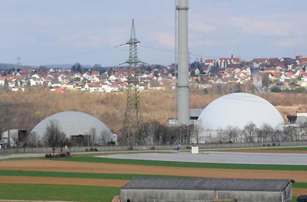 Das Atomkraftwerk in Neckarwestheim nutzt seit Januar die im Atomgesetz gewährte zusätzliche Reststrommenge.