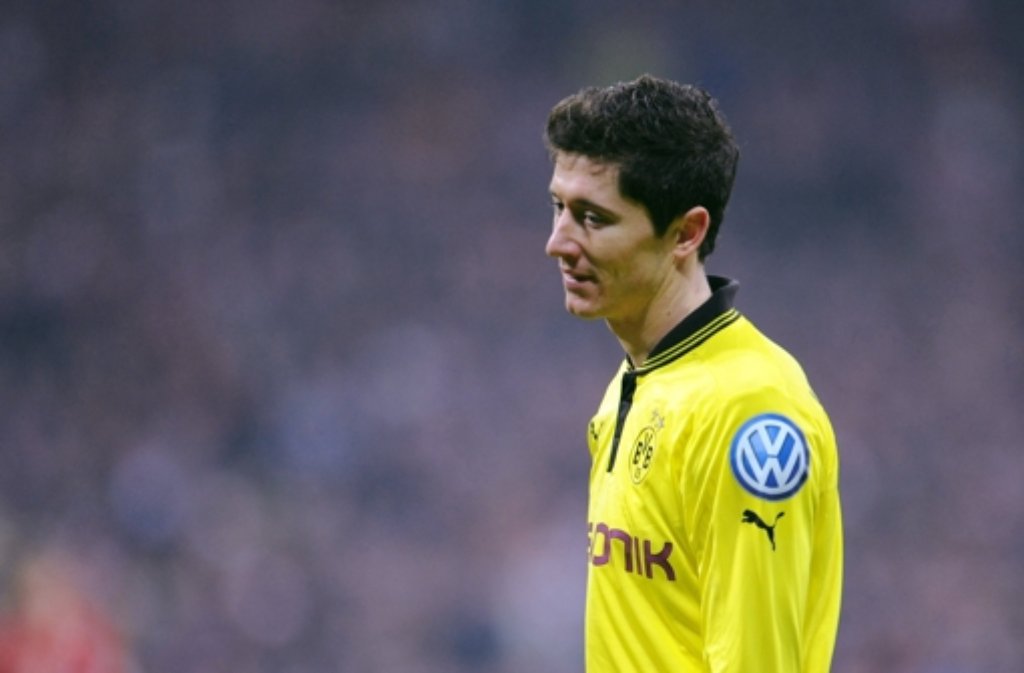 Robert Lewandowski ist in Dortmund frustriert. Foto: dpa