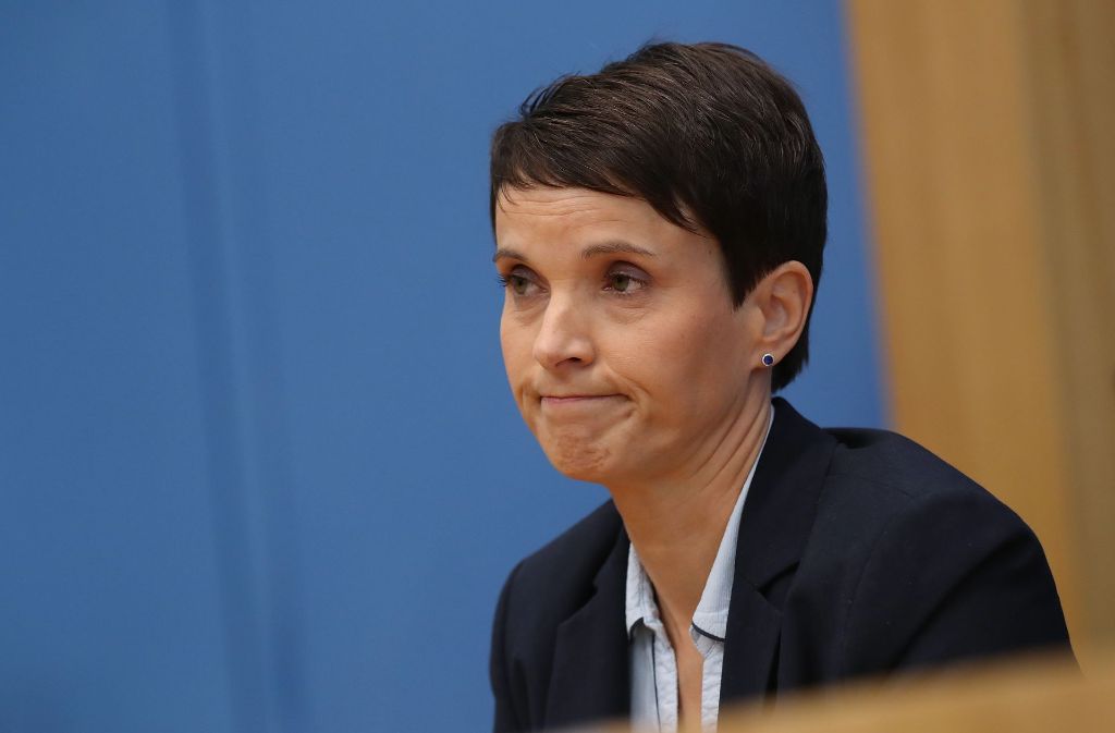 Die AfD will ihr früheres Parteimitglied und Ex-Vorsitzende Frauke Petry verklagen. Foto: Getty Images Europe