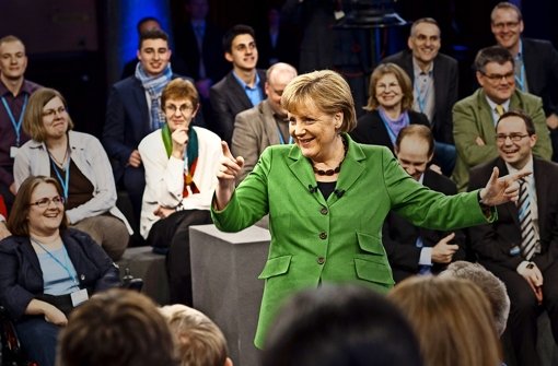 Angela Merkel (CDU) hat Erfahrung im Dialog. Foto: dpa/Bundesregierung-POOL