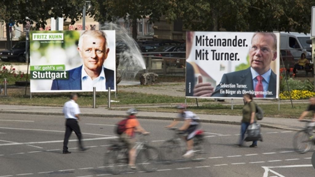 StZ-Umfrage zur OB-Wahl: Fritz Kuhn liegt knapp vorne