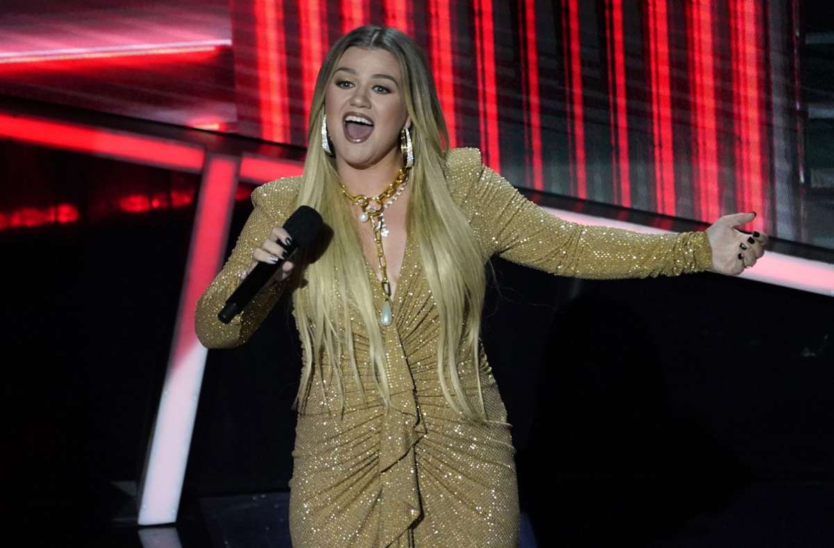 Sängerin Kelly Clarkson war auch in diesem Jahr wieder Gastgeberin der Billboard Music Awards und führte durch die Show.