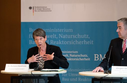 Bundesumweltministerin Barbara Hendricks (SPD) fand am Donnerstag kritische Worte in Bezug auf die deutschen Automobilhersteller. Foto: dpa