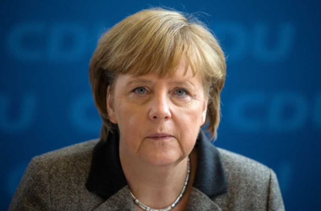 Angela Merkel will an dem umstrittenen Milliardenprojekt festhalten. Foto: dpa