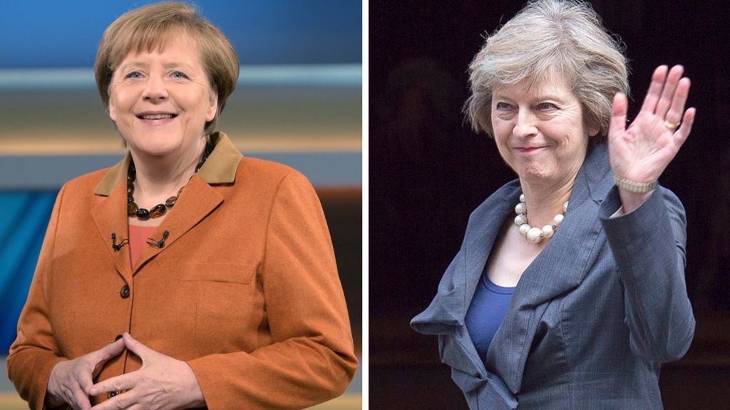 Angela Merkel empfängt Theresa May: Von Frau zu Frau