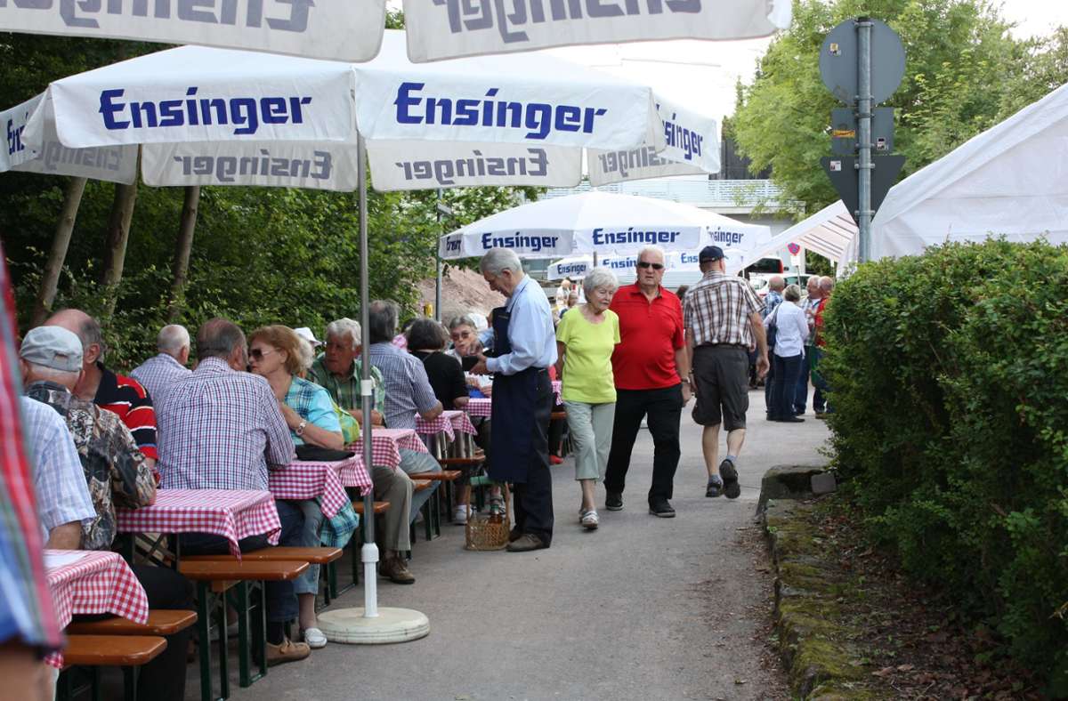 Das Schimmelhüttenfest ist eine der bekanntesten Hocketsen in Degerloch. In diesem Jahr war den Wengertern das Risiko zu groß. Sie hoffen auf 2022.