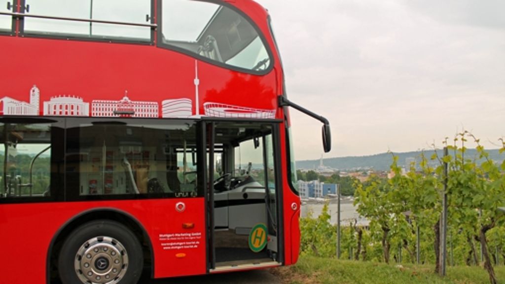  Die Stuttgart-Citytour wird künftig von zwei roten Doppeldecker-Bussen gefahren und hat eine neue Station auf dem Hallschlag: Der neue Haltepunkt liegt bei den Weingärtnern Bad Cannstatt. 