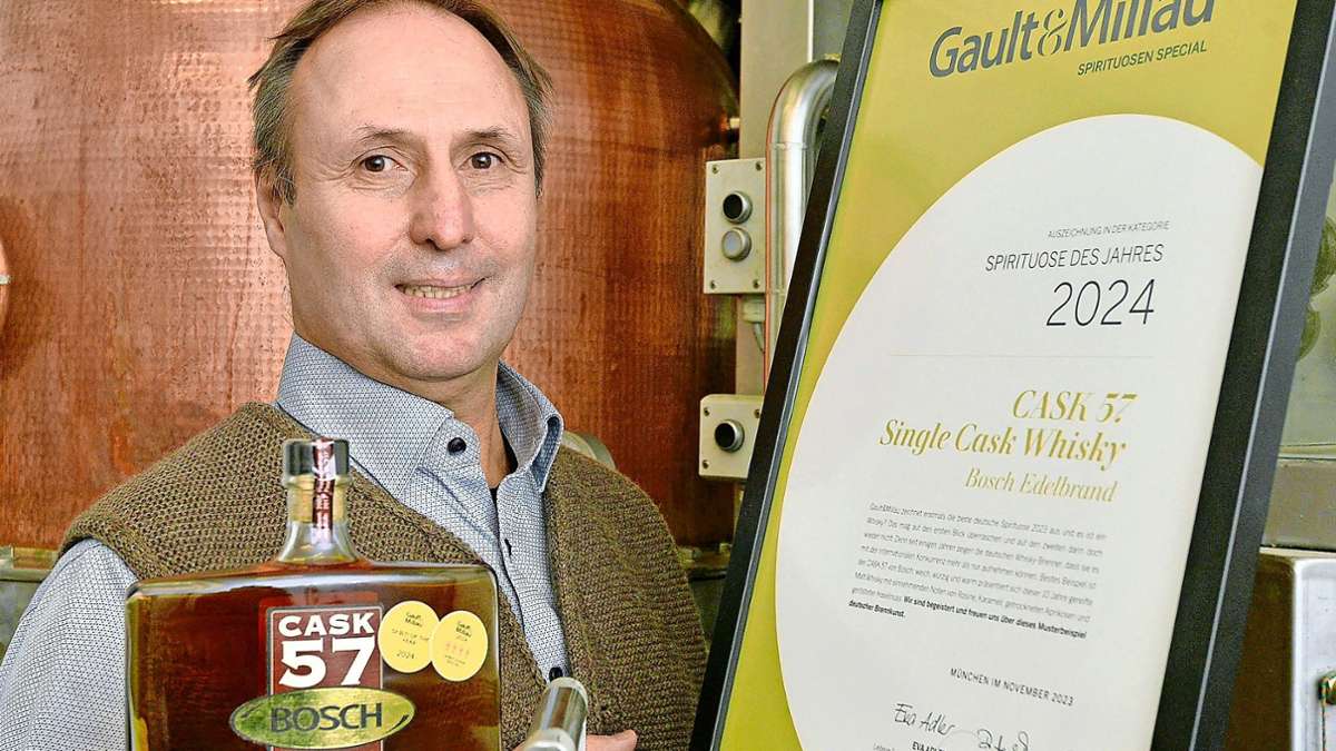 Nur 600 Flaschen: Whisky aus Unterlenningen ist Spirituose des Jahres