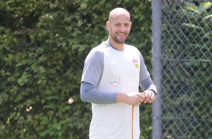 Torwarttrainer des VfB Stuttgart: Steffen Krebs betreut im Juni türkische Nationalkeeper