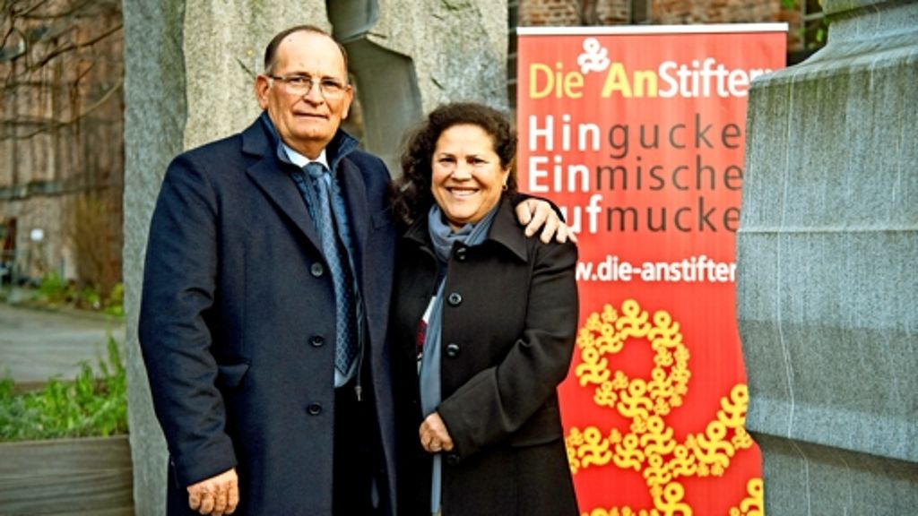 Auszeichnung in Stuttgart: Ein Fischer vertritt die  Friedenspreisträgerin