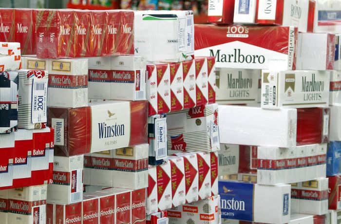 Zoll entdeckt Millionen geschmuggelte Zigaretten