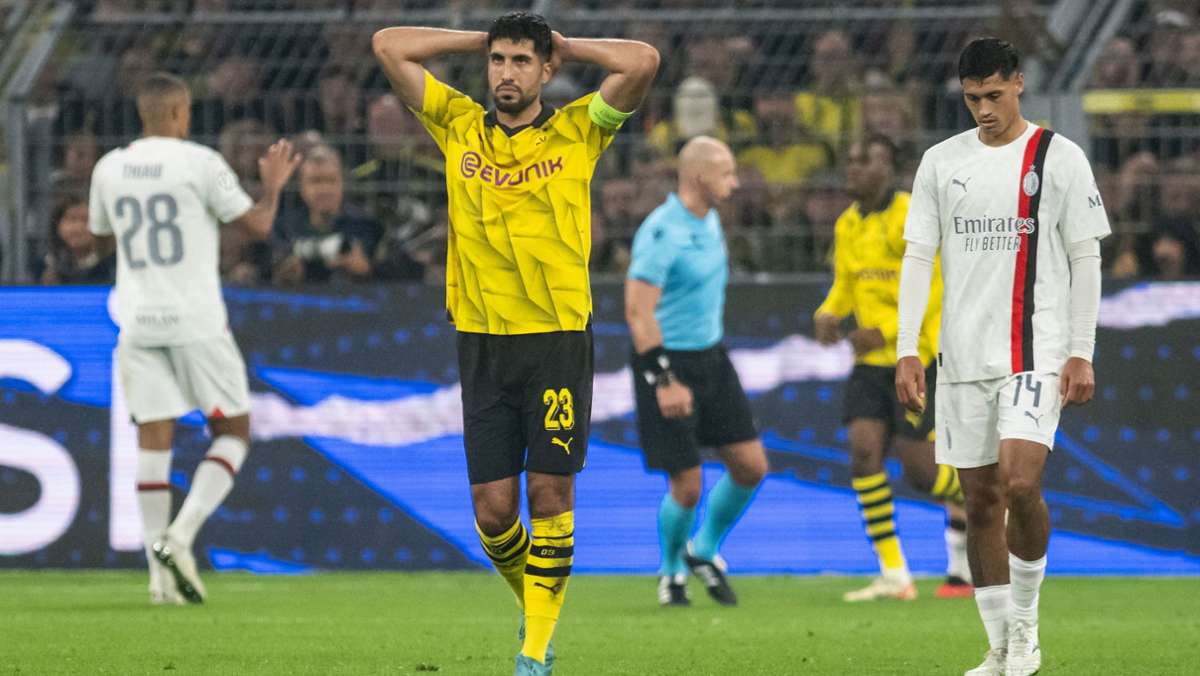 Champions League: Dortmund ohne Tor gegen Mailand –  RB verliert gegen ManCity