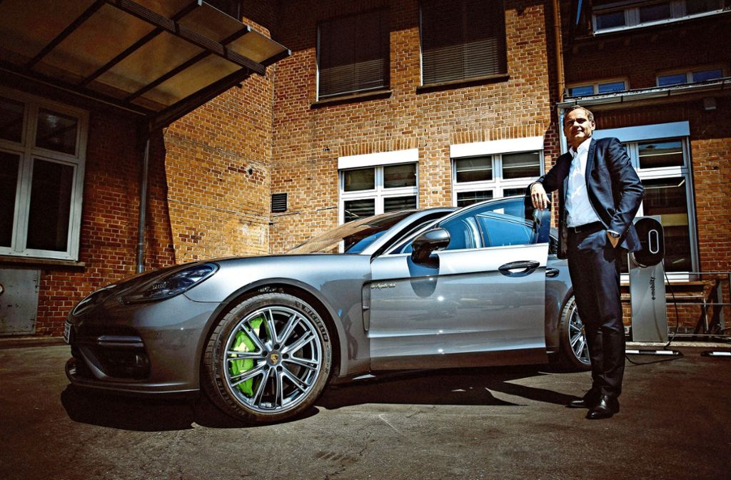 Porsche-Chef Oliver Blume verändert die Führungskultur in der Autobranche. Foto: Lichtgut/Leif Piechowski