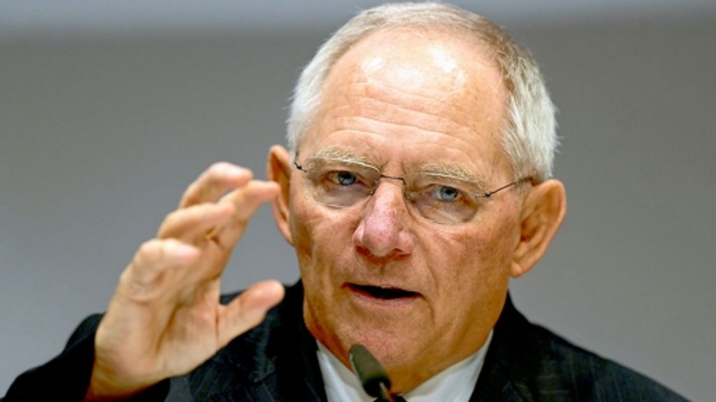 Südwest-CDU: Wolfgang Schäuble  wird Spitzenkandidat im Bundestagswahlkampf