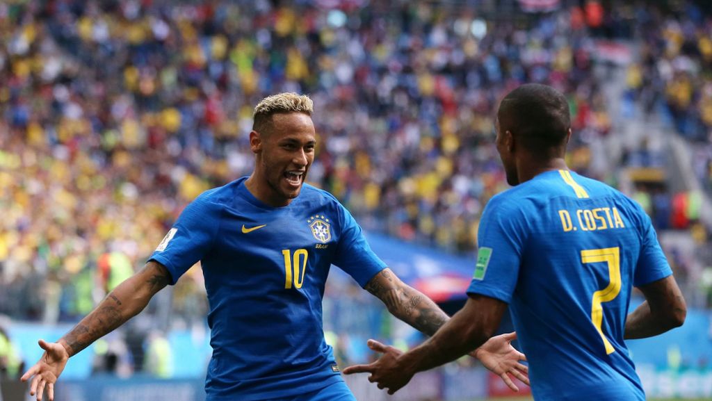 WM 2018: Brasilien feiert späten Sieg gegen Costa Rica
