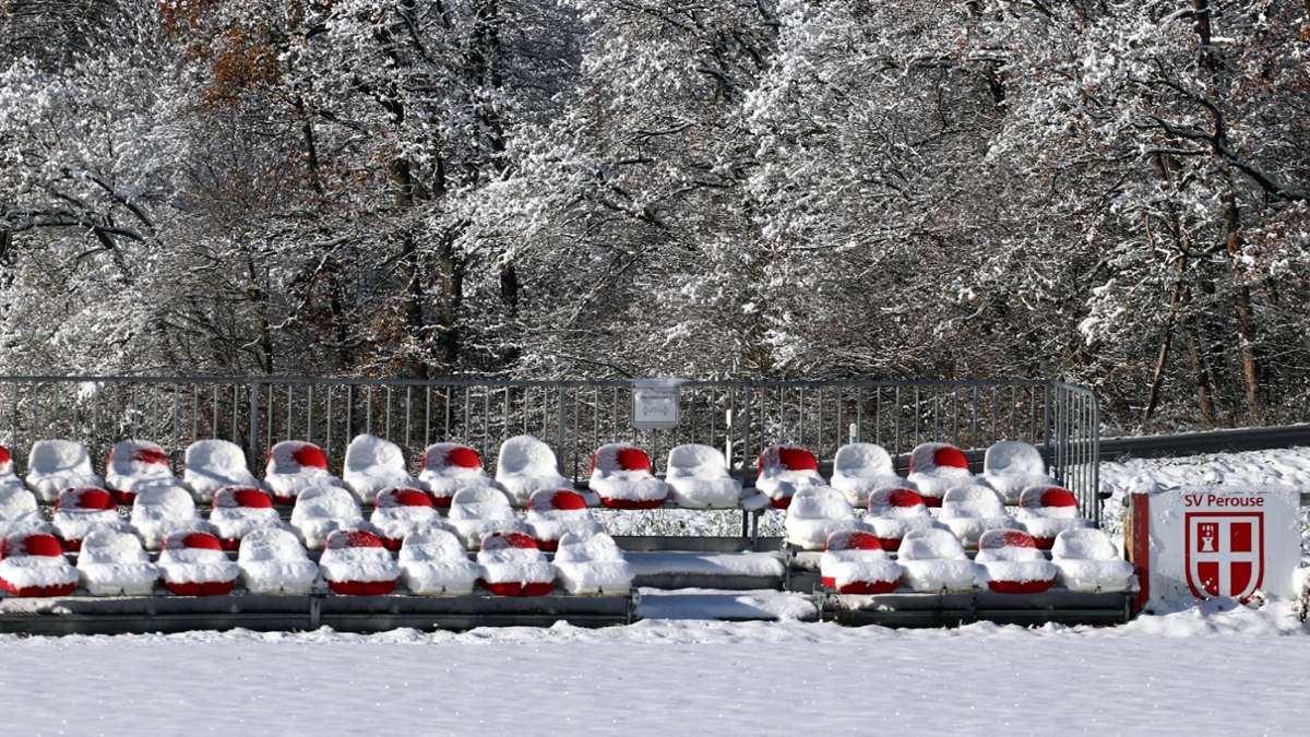 Wintereinbruch im Leonberger Sport: Drei Absagen und ein Krankheitsfall