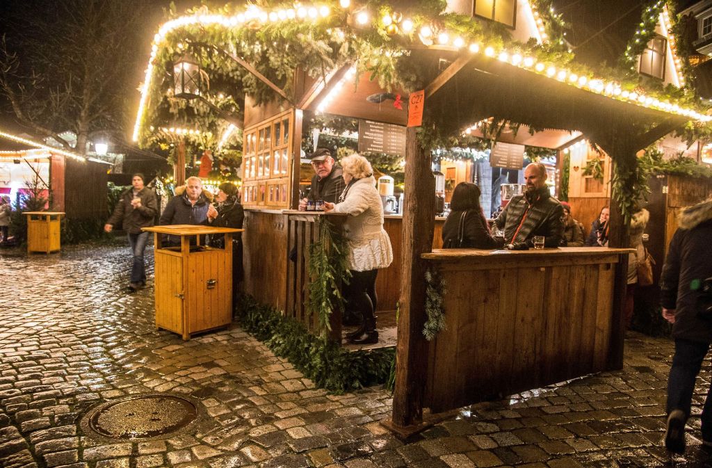 Weitere Impressionen vom Esslinger Weihnachtsmarkt...