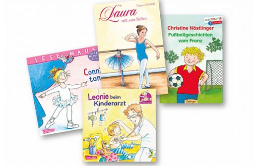 Die Protagonisten in den üblichen  Kinderbüchern heißen Conni, Franz, Leonie und Laura. Foto: Collage Lisa Hofmann
