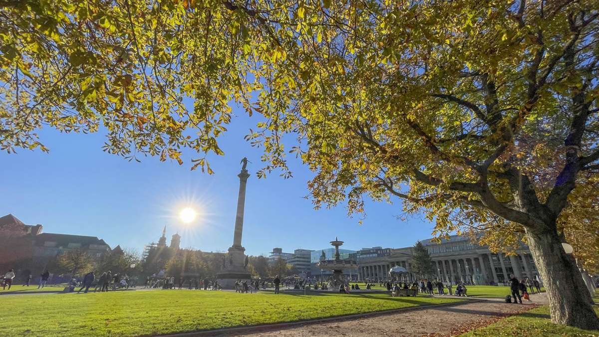 Wetter in Stuttgart: Ein ungewöhnlich warmer Herbstbeginn