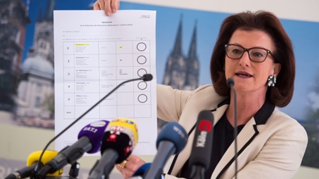 Nach Stimmzettel-Chaos: Kölner wählen am 18. Oktober