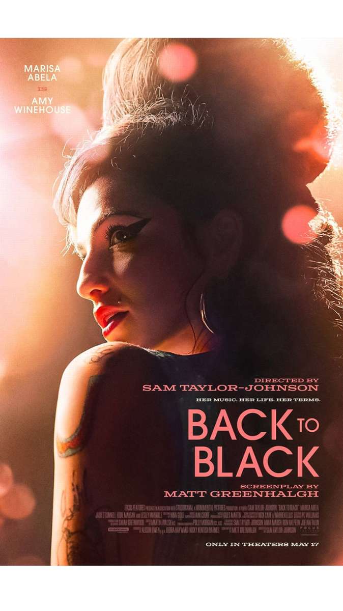 Das „Back to Black“-Filmplakat