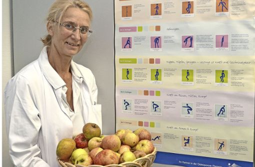 Fachärztin Ursula Kurz plädiert für gesunde Ernährung und ein maßvolles Bewegungsprogramm wie „Die fünf Esslinger“. Foto: Gaby Weiß