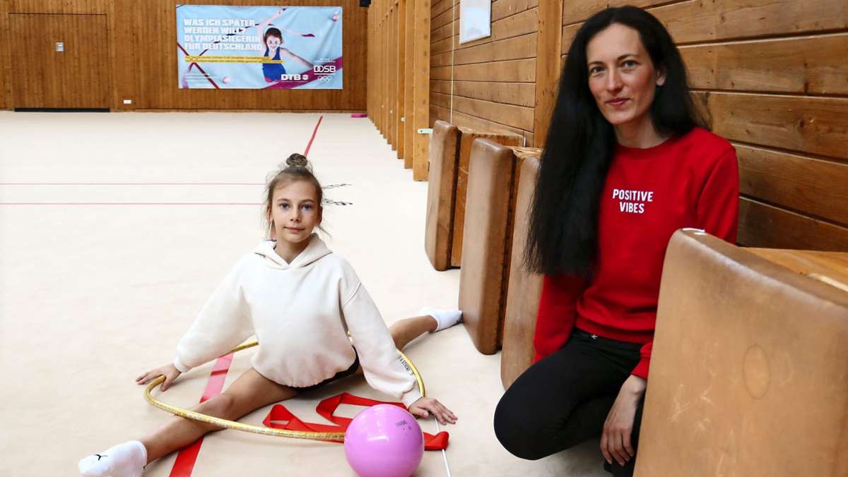 Gymnastin aus der Ukraine: Mit ungewissem Ziel ans Ziel